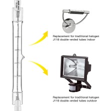 Luminnaly R7S Halojen Ampul 118MM 200W 230V Halojen Çubuk R7S Halojen Ampul R7S Kısılabilir Halojen Çubuk Lamba Işıkları 6 Paket (Yurt Dışından)