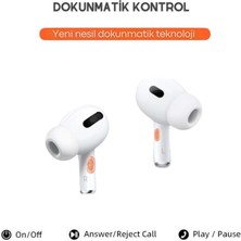 Ayers Air Pro Ios Android Uyumlu Nesil Bluetooth Kulaklık Premium Seri Kulak Içi Kablosuz Kulaklık
