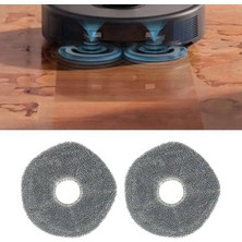 Arcane Süpürge, X9 Pro Robot Süpürge Silindir Fırça Yan Fırçalar Yıkanabilir Filtre Paspas Bezleri Için 6 Adet Yedek Parça Takımı, Siyah ve Gri (Yurt Dışından)