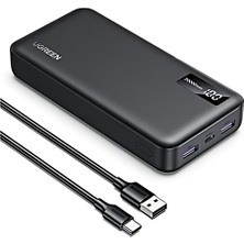 Ugreen 20.000 Mah Pd 3.0 Hızlı Şarj Powerbank 1xusb-C, 2xusb-A - 25683