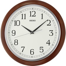 Seiko Clock Q x A813B Ahşap Kasa (Mdf) Sessiz Saniyeli Duvar Saati