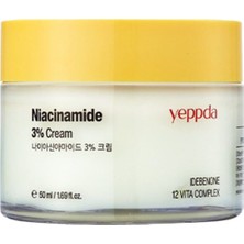 %3 Oranında Niacinamide Içeren Nemlendirici Krem Yeppda Niacinamide %3 Cream 50 ml