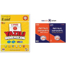Tonguç Akademi 8. Sınıf 2. Dönem 1 ve 2. Yazılı Denemeleri - Tonguç Akademi Partikül Matematik 8. Sınıf LGS Yeni Nesil Efso Matematik Soru Bankası
