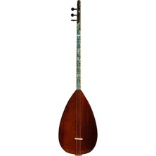 Kaplamalı Dut Kısa Sap Bağlama