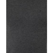 Pierre Cardin Erkek Gri Melanj Slim Fit Bisiklet Yaka Basic Triko Kazak 50248582-VR086