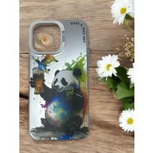 Merkez Aksesuar iPhone 11 Desenli Tam Korumalı Esnek Silikon Kılıf