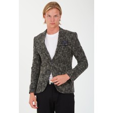 Sposo 5118 Dar Kalıp Kışlık  Erkek Blazer Ceket