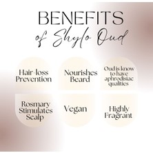 Shylo Oud Perfümed Natural Hair& Beard Oil