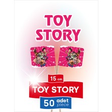 BK SUNUM Toy Story-Oyuncak Hikayesi Karakter Baskılı Servis Kürdanı