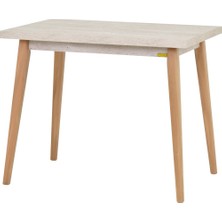 Vilinze Avanos Mdf Traverten Sabit Mutfak Masası - 60X90 cm