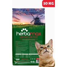 Herbamax Ekstra Protein Destekli Kuzu Etli Yetişkin Kedi Maması 10kg