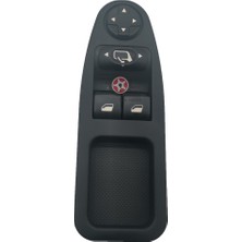 Tlkheng Citroen Jumpy Fiat Scudo Peugeot Expert Tepee Uyumlu Cam Açma Düğmesi Pencere Düğmesi 2007-2016,6554.ZJ (Yurt Dışından)