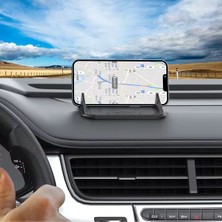 Velliw Evrensel Kaymaz Telefon Tutucu Mat Numaratörlü Dashboard Stand