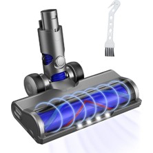 Dyson V6 DC58 DC59 DC62 DC72 DC74 Toz LED Işıklı Elektrikli Süpürge Aparatı Için Hızlı Çıkarılabilir Motor Başlığı Temizleme Fırçası (Yurt Dışından)