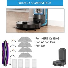 Eureka E10S NERE10S, Midea M9, Obode A8 A8 Plus Robot Süpürge Aksesuarları Ana Yan Fırça Filtreleri (Yurt Dışından)