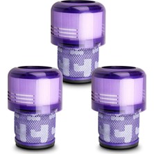 Dyson V11 V15 Elektrikli Süpürgeler Için Uyumlu 3 Paket Elektrikli Süpürge Filtresi Yedek Parçaları, 970013-02 Parçasıyla Karşılaştırın (Yurt Dışından)