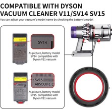 Dyson Vakum V11 V15 SV14 SV15 SV22 Için Toz Haznesi Üst Sabit Sızdırmazlık Halkası, Toz Kabı Yedek Parçaları (Yurt Dışından)