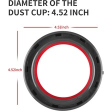 Dyson Vakum V11 V15 SV14 SV15 SV22 Için Toz Haznesi Üst Sabit Sızdırmazlık Halkası, Toz Kabı Yedek Parçaları (Yurt Dışından)