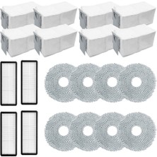 Roborock Qrevo Curv Yedek Parça Aksesuarları Hepa Filtre Paspas Bezi Toz Torbası (Yurt Dışından)