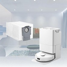 Fiioi Roborock Q Revo Robot Süpürge ile Uyumlu 8 Paket Toz Torbası, Büyük Kapasiteli Tek Kullanımlık Yedek Torbalar (Yurt Dışından)