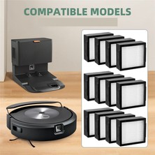 Fiioi Irobot Roomba Combo J7 J7+ Robot Vakum Aksesuarları Parçaları Için Yedek Hepa Filtre (Yurt Dışından)