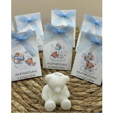 Mamori Ayıcık Hediyelik Mum Doğum Günü Hediyesi Bebek Hediyesi Mevlüd Hediyesi Doğum Günü Hediyesi