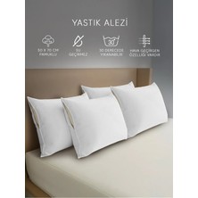 MODELHOME Pamuklu Sıvı Geçirmez 4’lü Yastık Alezi