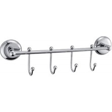 Göçer Çelik Paslanmaz Krom Banyo Askılık