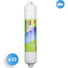 Arvepa Su Arıtma Cihazı Coconut Premium Post Carbon Tatlandırıcı Filtre 10 Adet