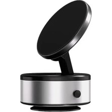 Hiqonic Akıllı Vakumlu Ayarlanabilir 360° Dönebilen Araç Tutucu Mobil Telefon Tutucu Manyetik