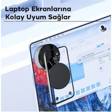 Hiqonic Akıllı Vakumlu Ayarlanabilir 360° Dönebilen Araç Tutucu Mobil Telefon Tutucu Manyetik