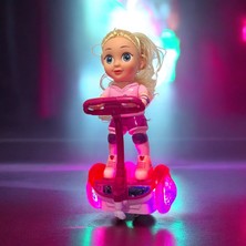 Hareketli Işıklı Scooter Kız Müzikli Tekerlekli kuromi