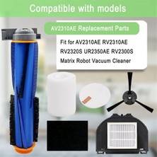 Jindamai AV2310AE RV2310AE RV2320S UR2350AE RV2300S Matris Robot Süpürge Fırça Filtreleri (Yurt Dışından)