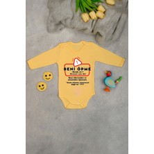 %100 Beni Öpme Baskılı Zıbın & Body