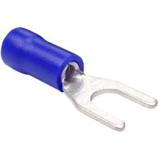 Izoleli Çatal Tip Kablo Ucu M5 Mavi Jameson JÇU-5002