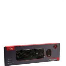 Trio RKM300 Kablosuz Klavye Mouse Set