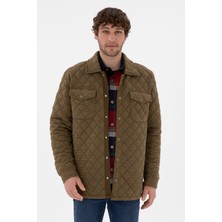 U.S. Polo Assn. Erkek Haki Örme Hırka 50290580-VR027