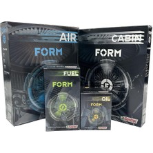 Audi A3 1.6 Tdı Dizel Castrol Form Filtre Bakım Seti 2013-2020 Hava+Yağ+Yakıt+Standart Polen