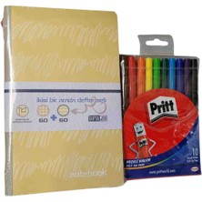 Pritt Kırtasiye Seti (2'li Defter Hediyeli)