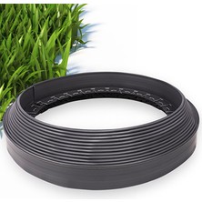 Lux Garden Çim Ayırıcı 15 M Siyah Çim Sınırlayıcı Taş Toprak Ayıracı Çim Ayracı Çim Ayırıcı Bariyeri