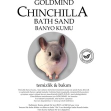 GoldMind 2kg, Chinchilla - Hamster Banyo Kumu, Kemirgen Kumu (2kg)