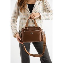 Lifonbag Kadın 3 Bölmeli Su Geçirmez Uzun Çapraz Askılı Polo Omuz & El Çantası LIFONBAG-1422