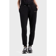 Armani Exchange Pamuklu Regular Fit Yüksek Bel Lastikli Paça Jogger Pantolon Bayan Pantolon 8nypba YJE5Z 52AK