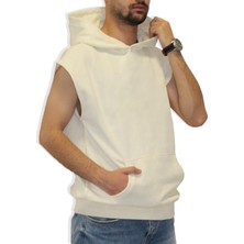 Numb Original Krem Kolsuz Hoodie