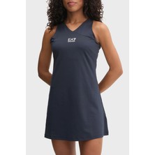 Ea7 Logolu Slim Fit Mini Boy Şortlu Spor Elbise Bayan Elbise 7W000317 AF12509 UB097