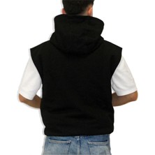 Numb Original Siyah Kolsuz Hoodie