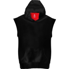Numb Original Siyah Kolsuz Hoodie