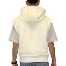 Numb Original Krem Kolsuz Hoodie