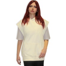 Numb Original Krem Kolsuz Hoodie