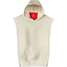 Numb Original Krem Kolsuz Hoodie